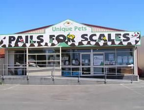 Shop Front - Pails for Scales Unique Pets