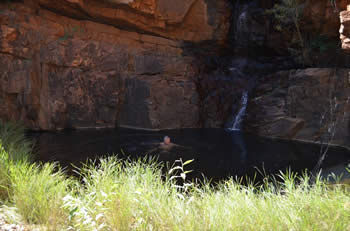 Beautiful Spot to cool off after canoeing and lovely spot for lunch